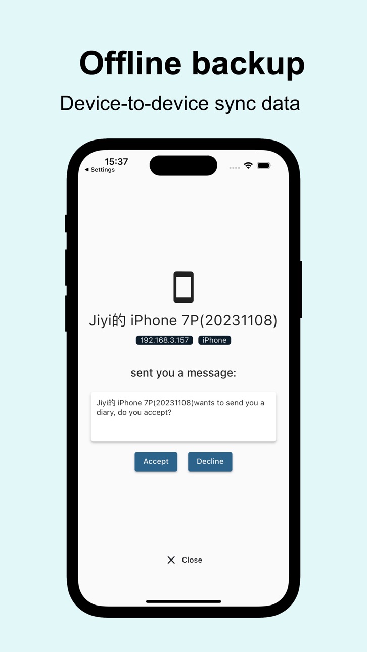 iPhone screenshot