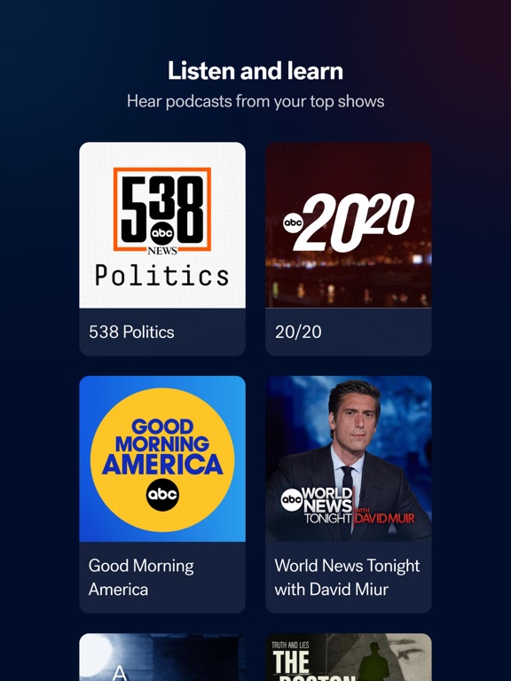 ABC News: Live Breaking News iPad screenshot 6 - News app