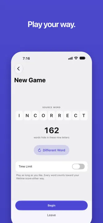 Almost: The Word Game screenshot 1