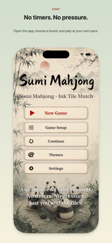 Sumi Mahjong Solitaire Screenshot 1 of 8