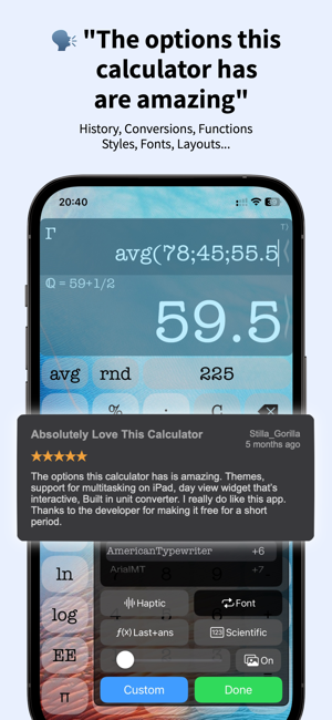 ‎CALC Smart Calculator ± Screenshot