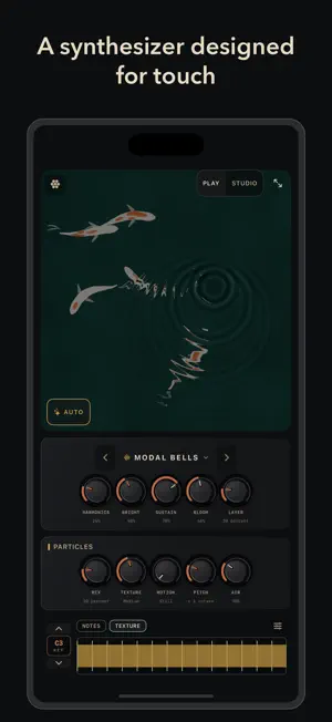 Particle Chimes: Ambient Synth screenshot 1
