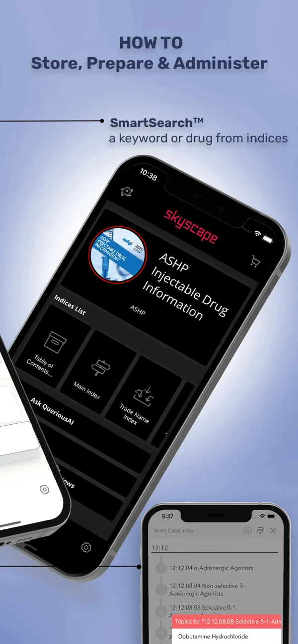 Screenshot #2 pour Handbook on Injectable Drugs