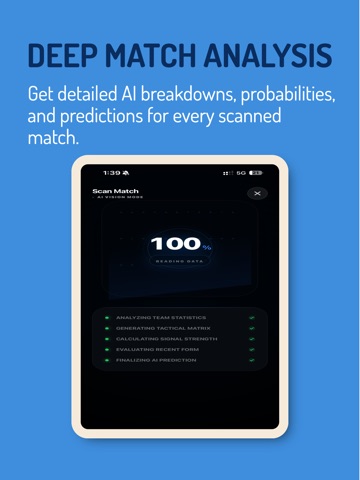 GG AI Football Predictions iPad screenshot 9