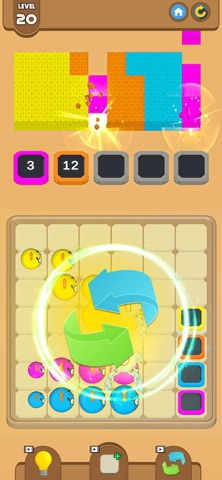 Blast Block: Color Puzzle Game iPhone screenshot