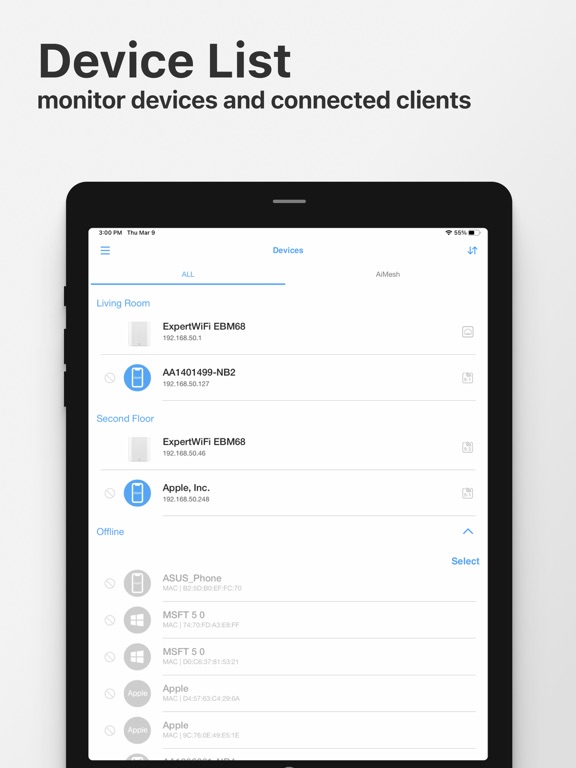 ASUS ExpertWiFi iPad screenshot 6 - Productivity app
