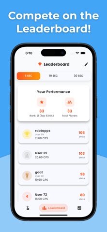ClickSpeedPro: Test your CPS! Screenshot 3 of 5