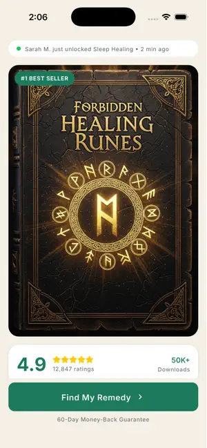 Healing Runes - Wellness App screenshot 1