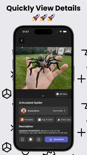 3D GO | 3D Printing Models screenshot 2