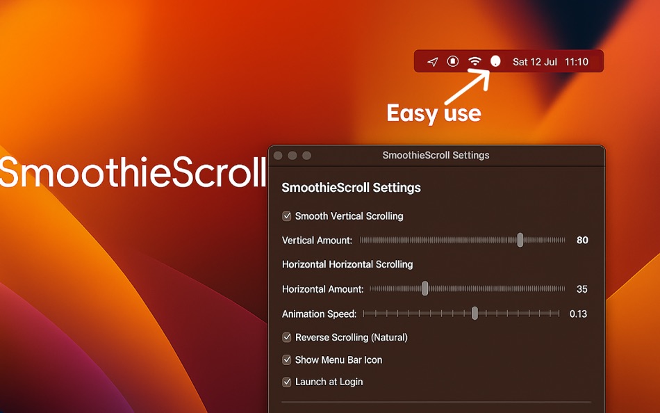 SmoothieScroll (macOS) 来自: Adrian Palacios