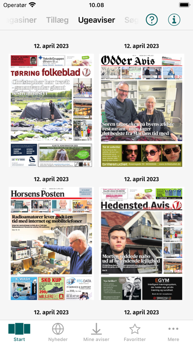 Horsens Folkeblad Screenshot