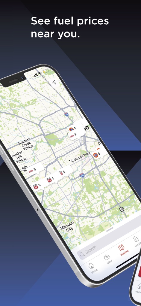 Fuel Forward - The app's integrated map allows drivers to discover nearby Phillips 66, Conoco, and 76 stations and instantly view current fuel prices at each location.