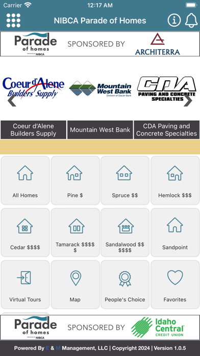 North Idaho Parade of Homes Screenshot