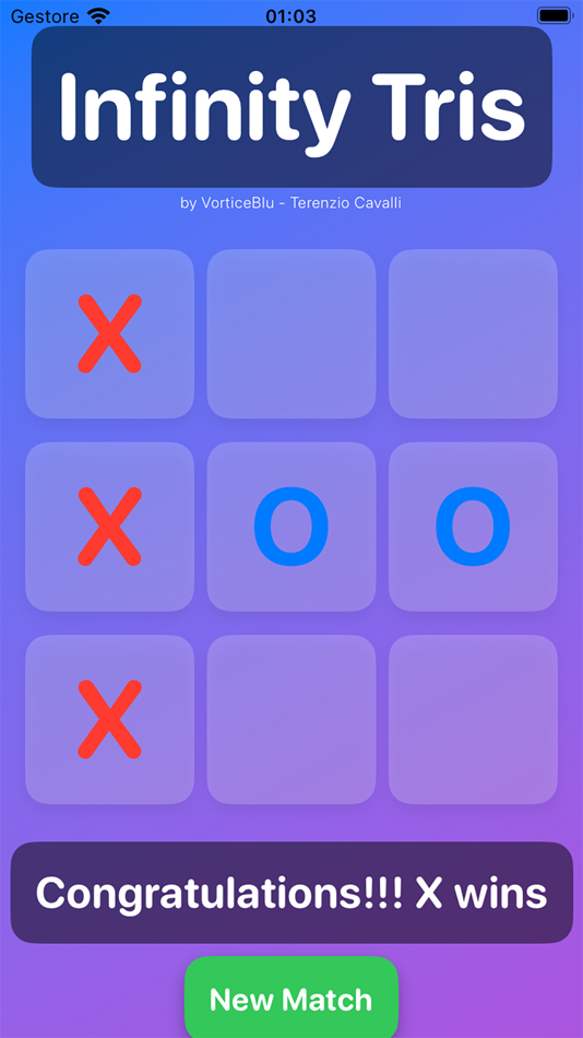 Infinity Tris (iOS) Von: Terenzio Cavalli