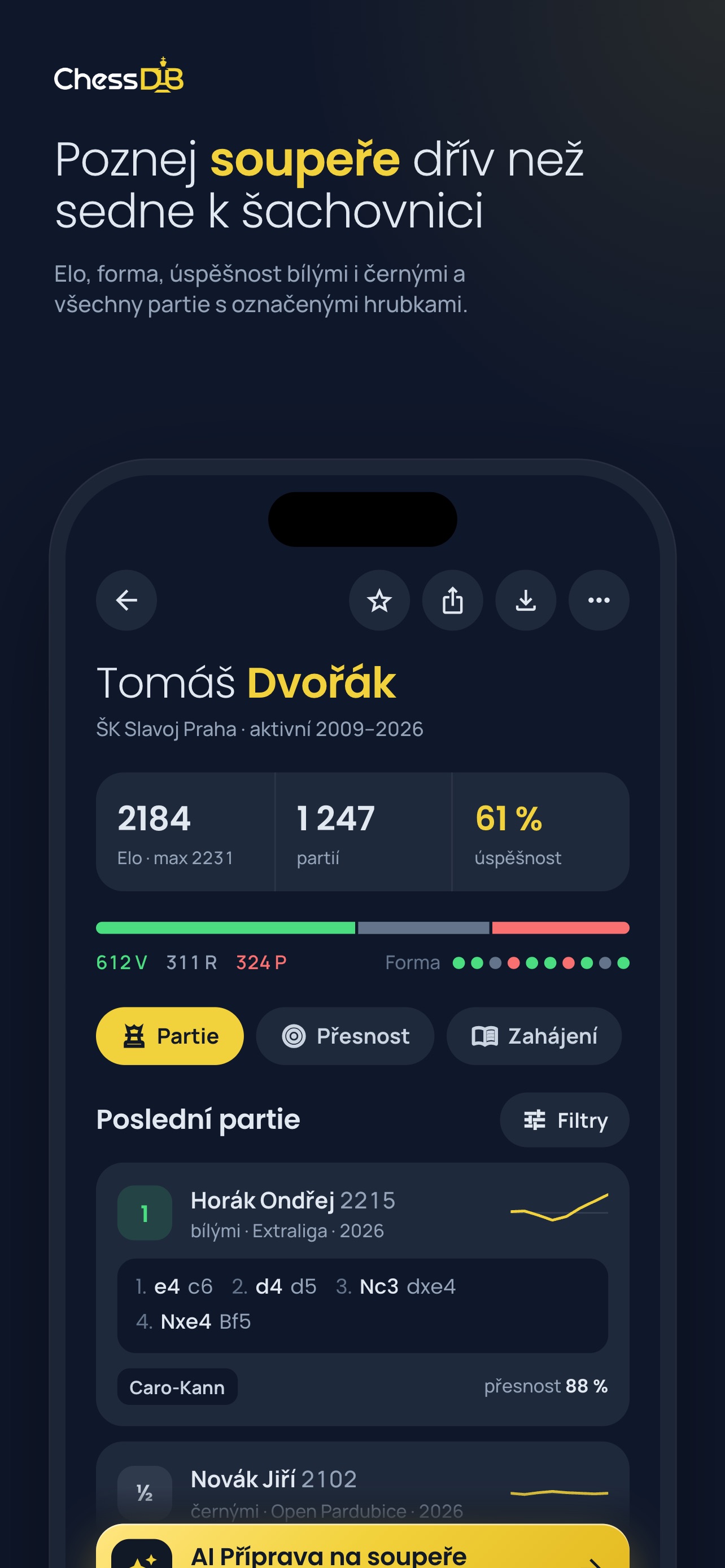 Screenshot 2 of ChessDB.cz