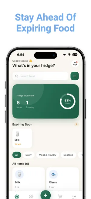 Food expiry: Fridge Tracker screenshot 2