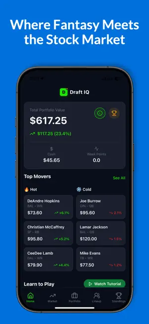 DraftIQ screenshot 1