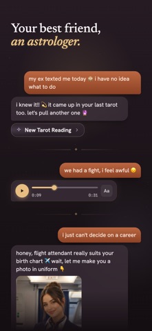 Mistik: Astro Chat Friend Screenshot 1 of 5
