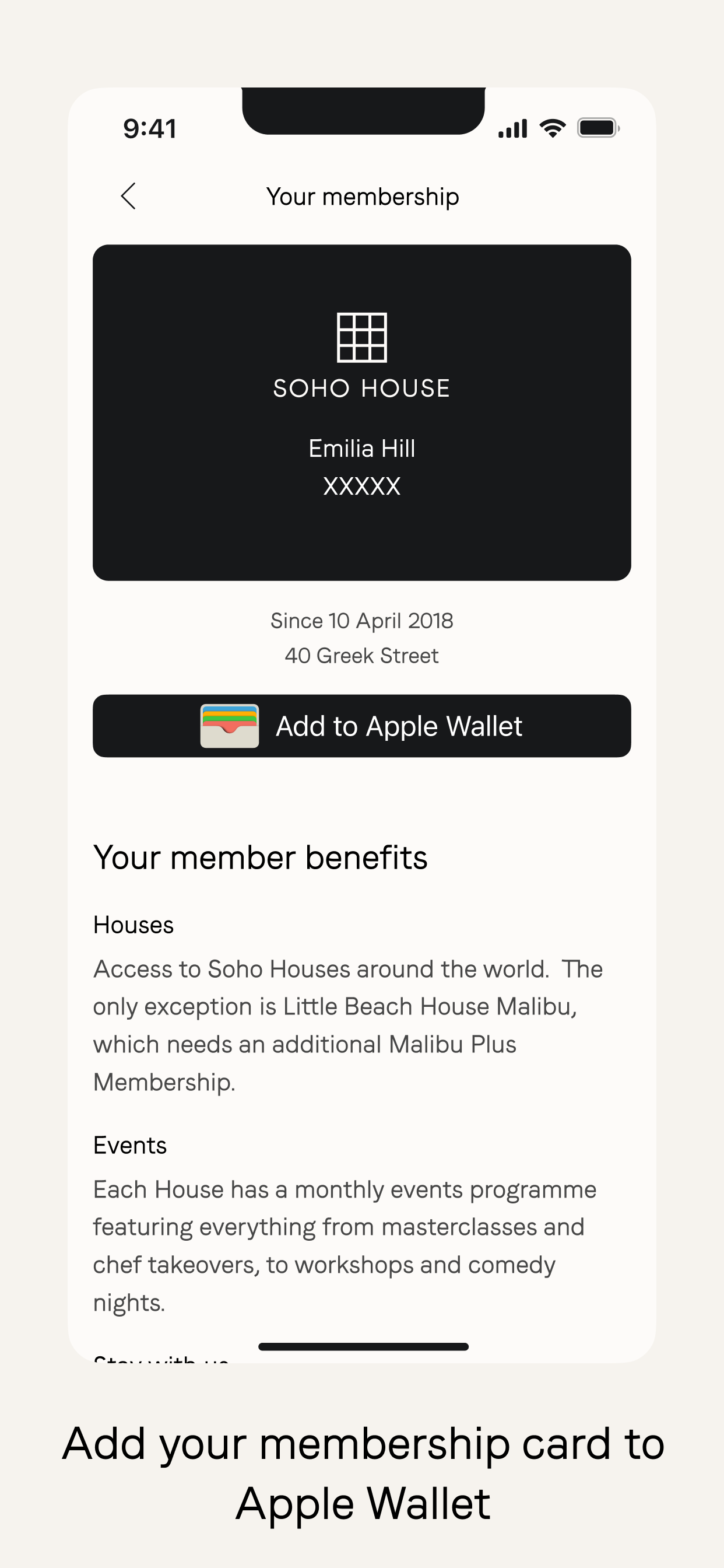 Soho House screenshot 10