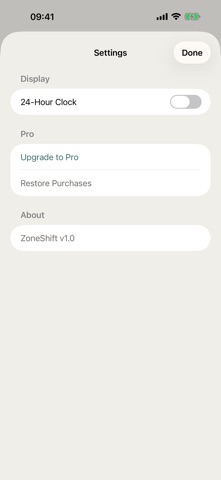 ZoneFlip iPhone screenshot