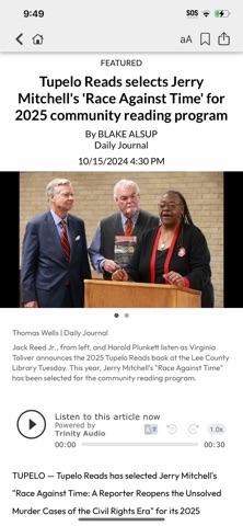 NE Mississippi Daily Journal screenshot