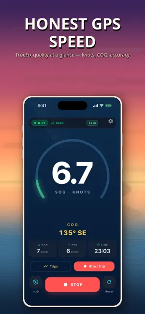 Boat Knot Meter: Anchor Watch screenshot 1