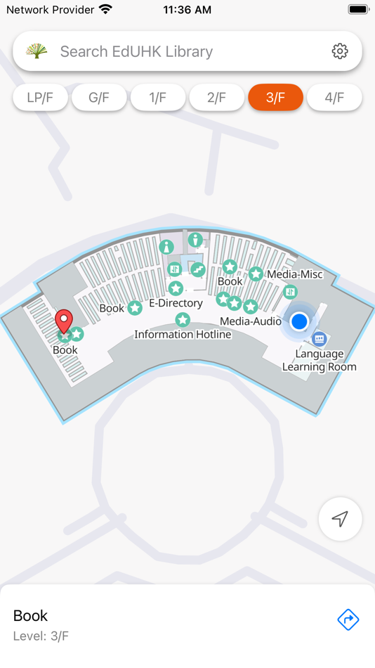 #2. EdU LibMap (iOS) 게시자: The Education University of Hong Kong