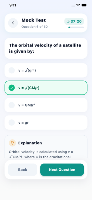 Grade 11 Physical Science Screenshot 6 of 7