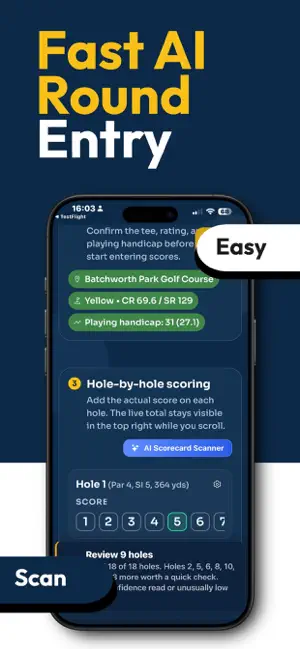 Golf Handicapp: Leaderboards screenshot 3