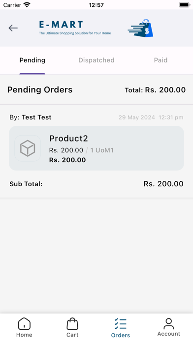 E_Mart Screenshot
