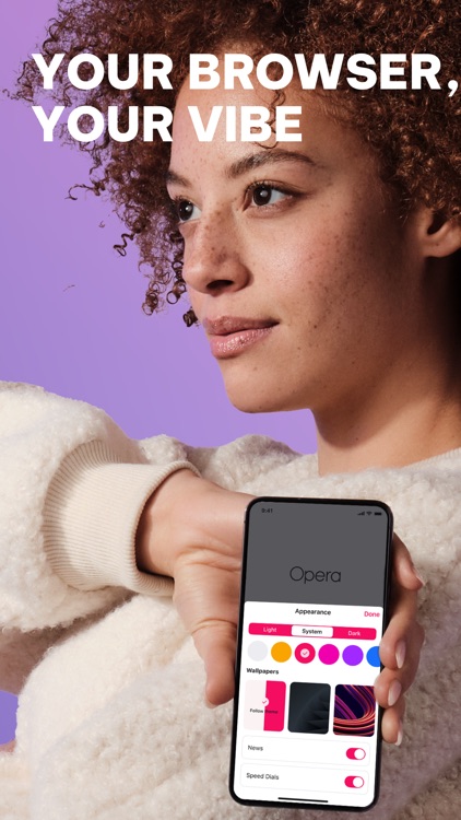 Opera: AI browser with VPN screenshot-4