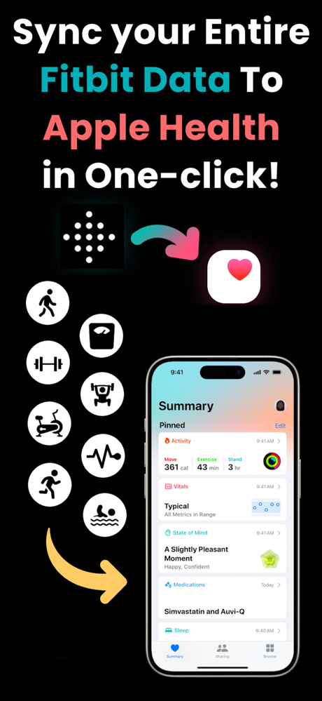 Power Sync: Fitness to Health screenshot 2