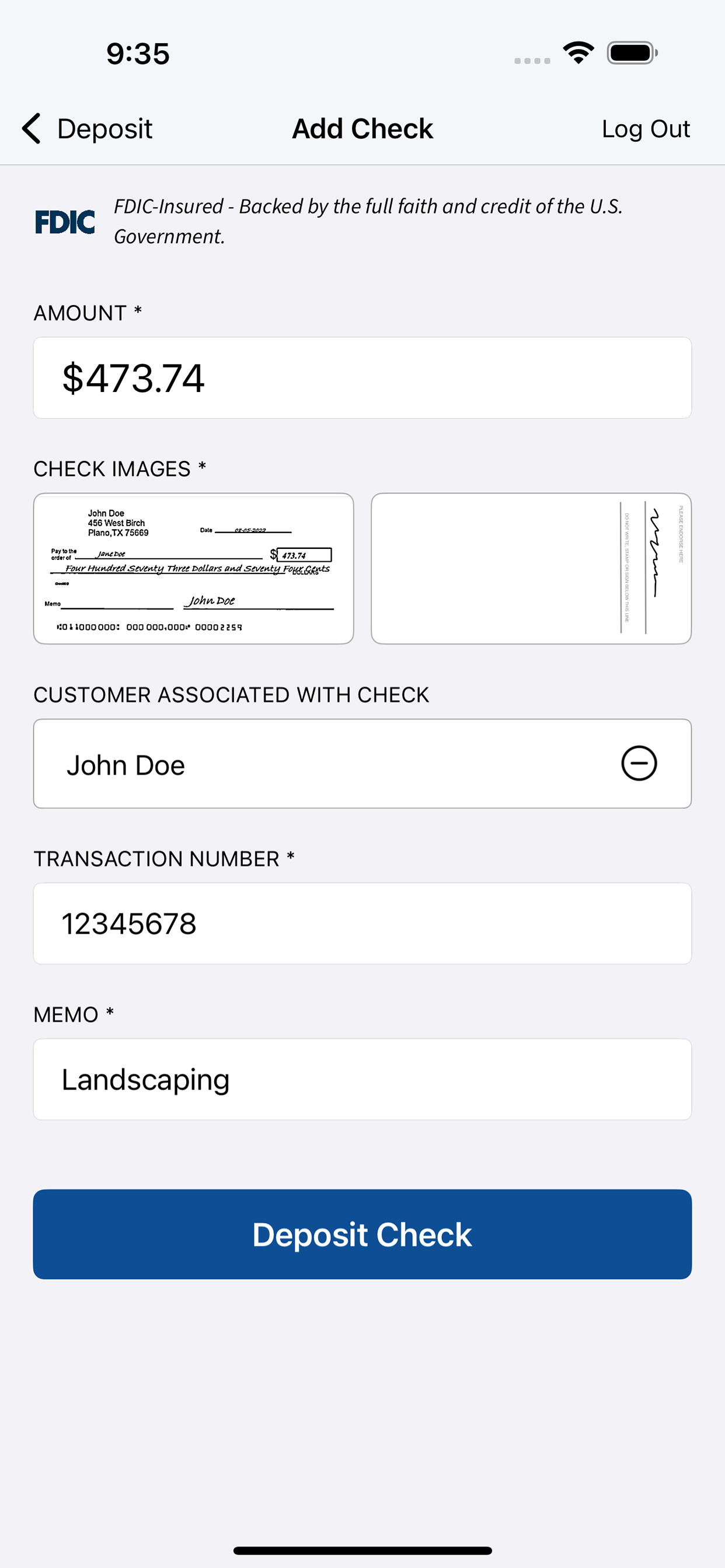 First Mid Biz Deposit