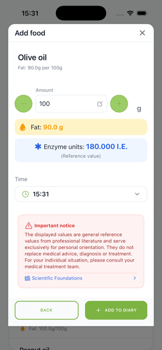 Enzyme Calculator Screenshot 4 of 9
