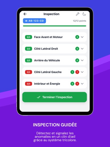 Check-list Pro - Driver iPad screenshot