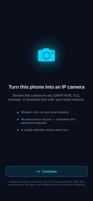 Guardian Eye WebCamera screenshot 1