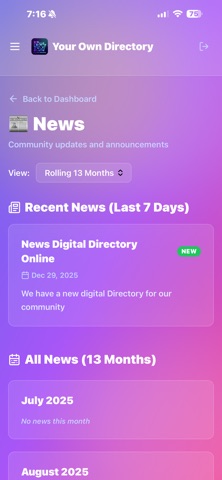 Your Own Directory Screenshot 5 of 10
