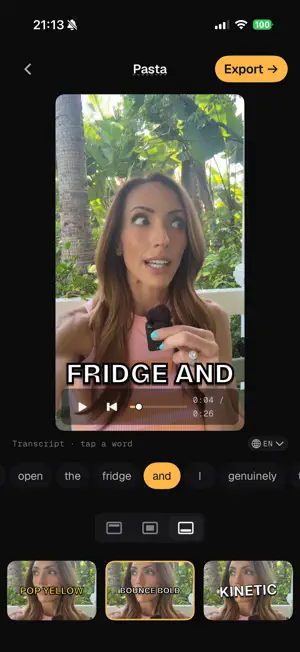 Sound Off Captions screenshot 1