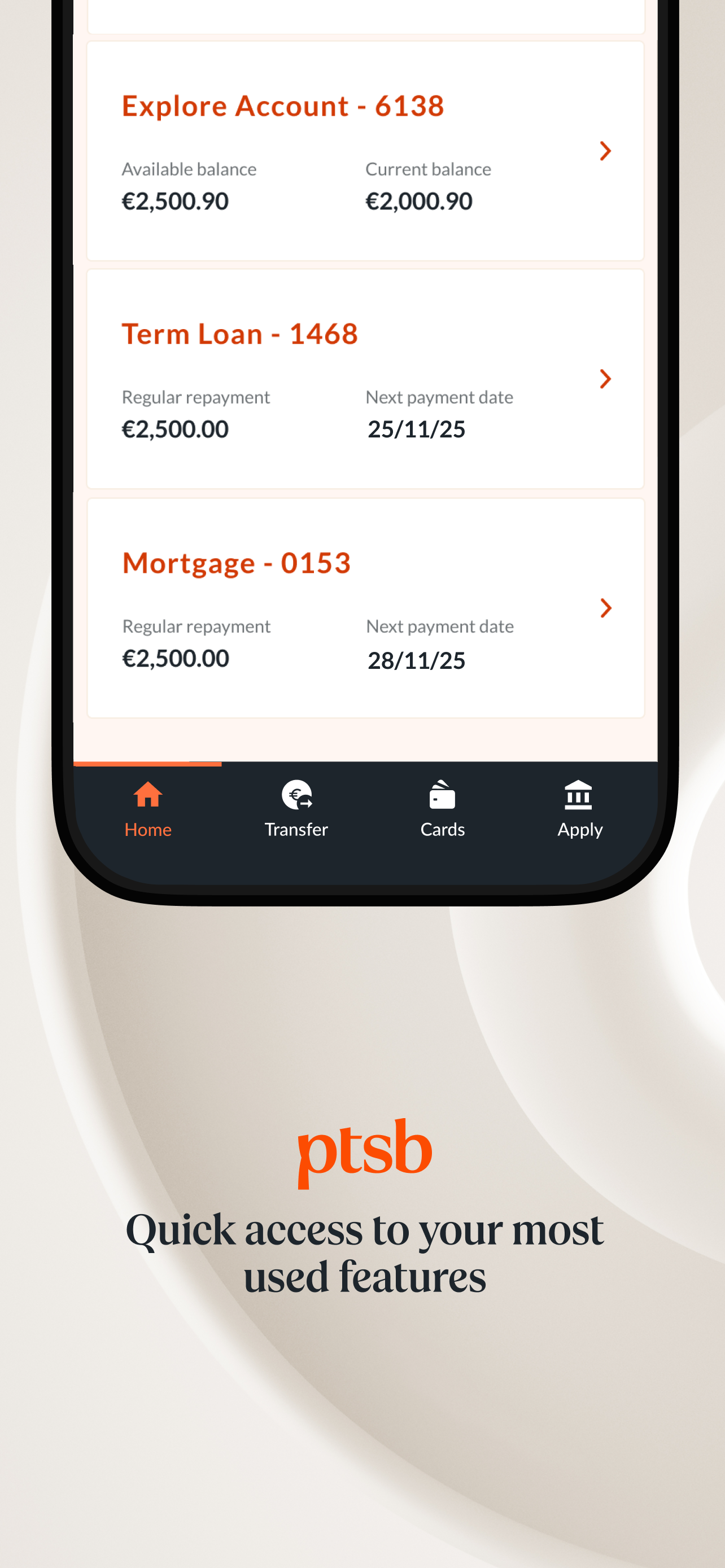 PTSB – Mobile Banking
