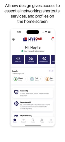 LiveOak Fiber Screenshot 2 of 5