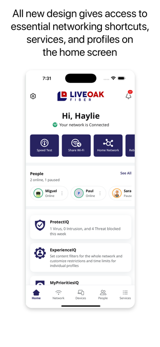 LiveOak Fiber Screenshot 2 of 5