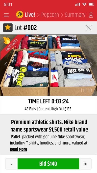 Gavel by Segistics iPhone screenshot 5 - Shopping app