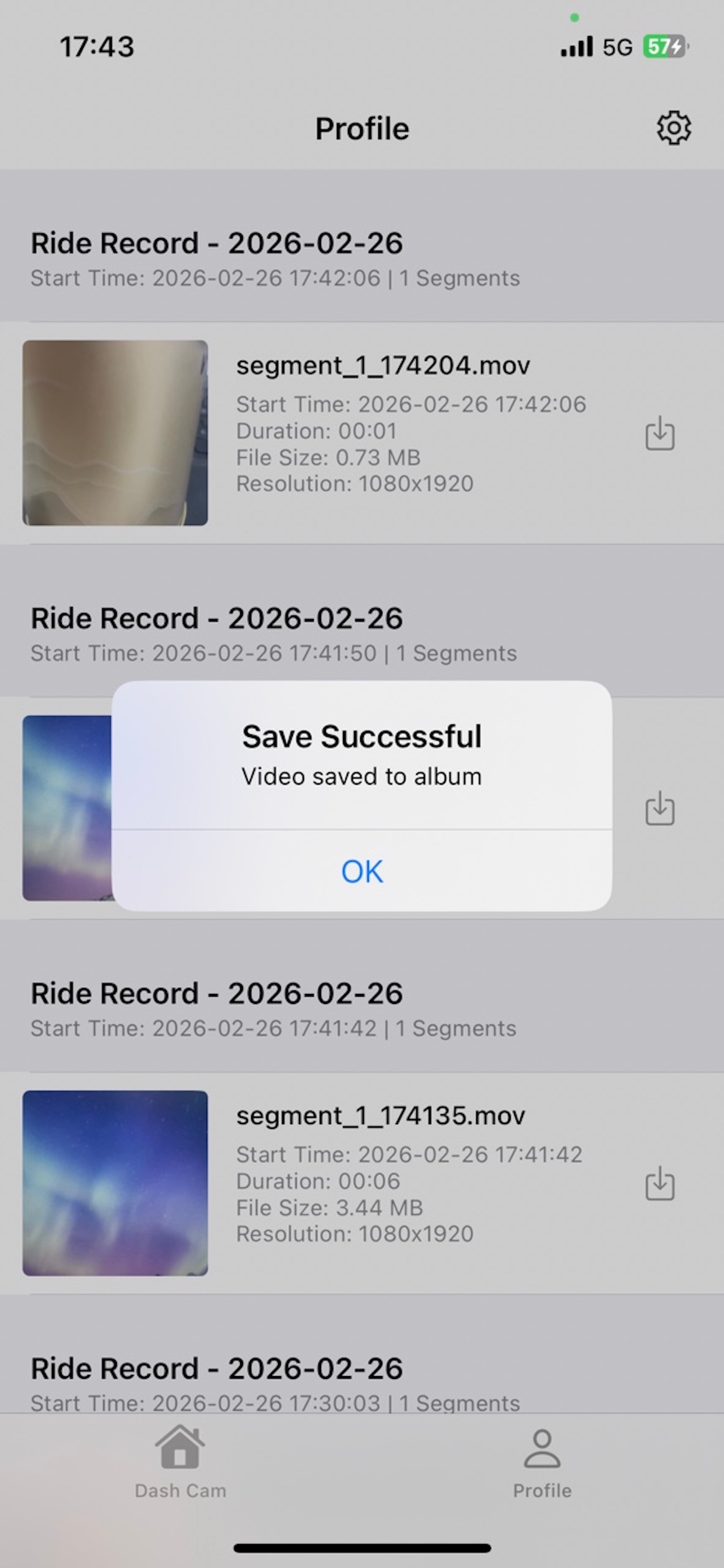 Ride Recoder-Recording cycling screenshot 4