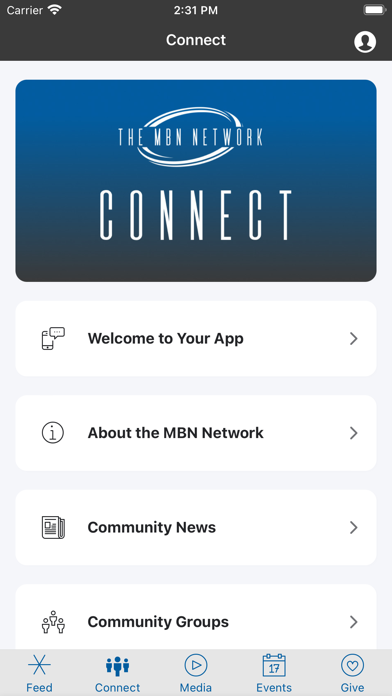The MBN Network Screenshot
