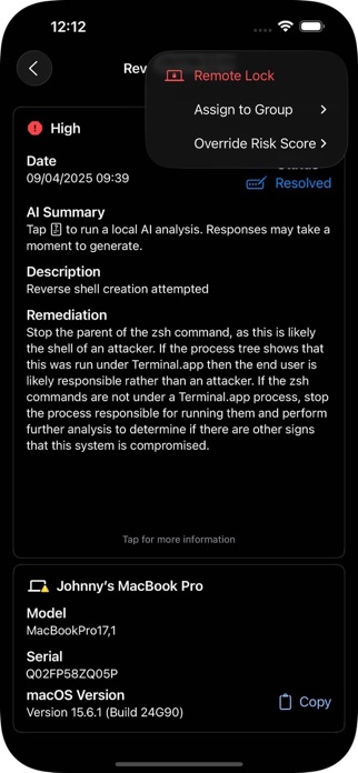 remediaSOAR Screenshot 2 of 2