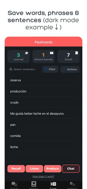 Langua: AI language learning screenshot 6