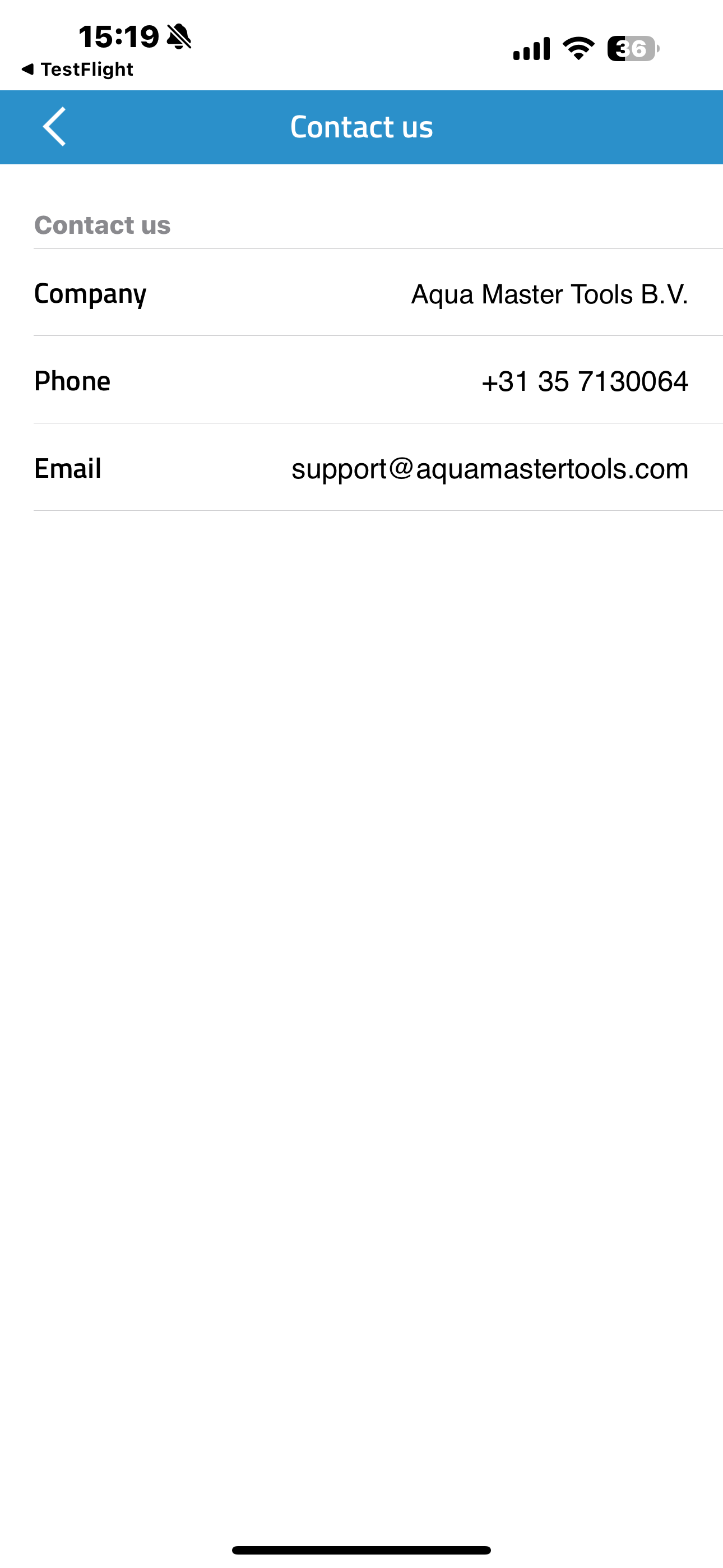 Aqua Master Tools