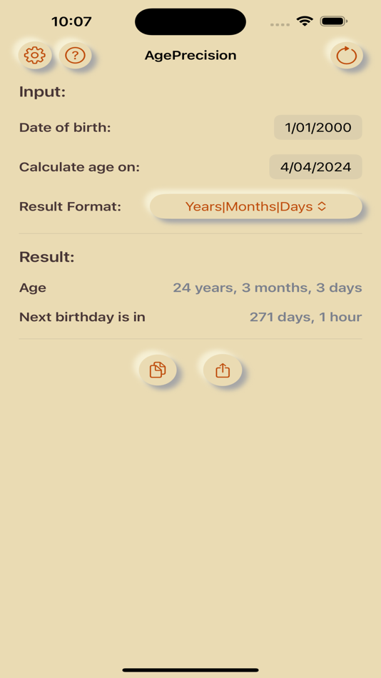 Age Precision: Age Calculator - 1.0.0 - (iOS)