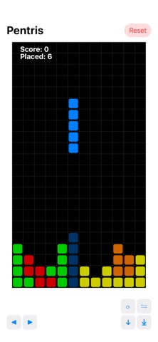 Pentris+ iPhone screenshot