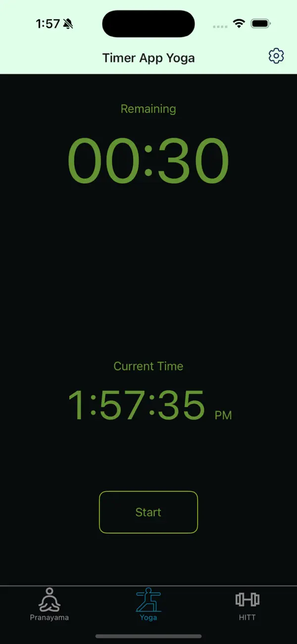 Screenshot #2 pour TimerAppYoga
